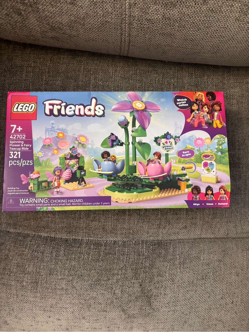 Lego Friends Spinning Flower & Fairy Teacup Ride - Pink, Green, Blue